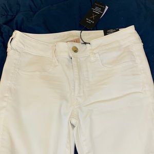 Brand new white  American Eagle Jeans